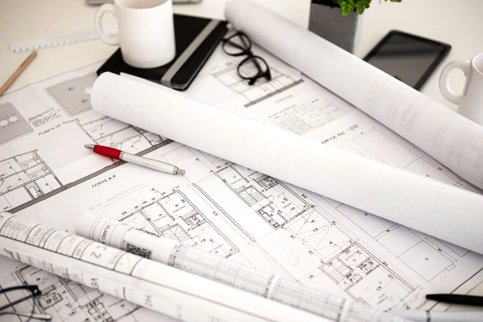Construction documents at RJM Development